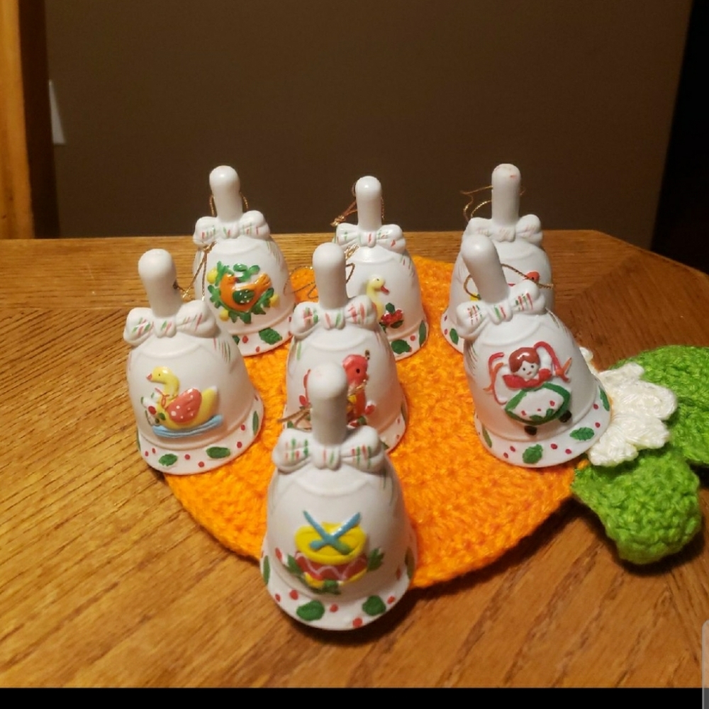 Vintage JC PENNEY Ornaments Bells Replacement (7)